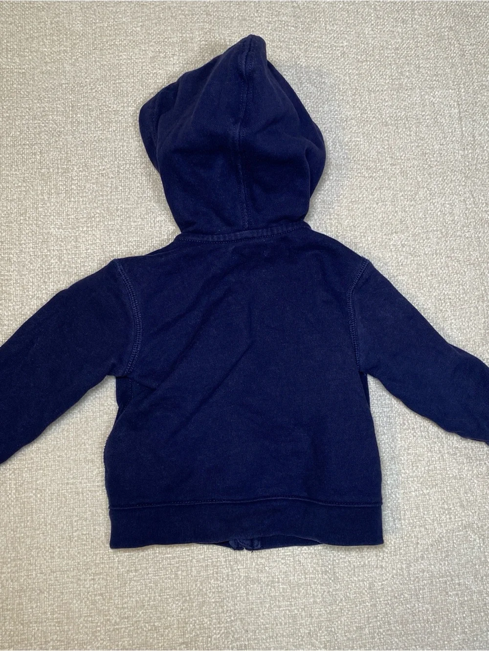 Polo Ralph Lauren Hoodie Infant Unisex Baby 12M Navy Blue Full Zip Sweatshirt